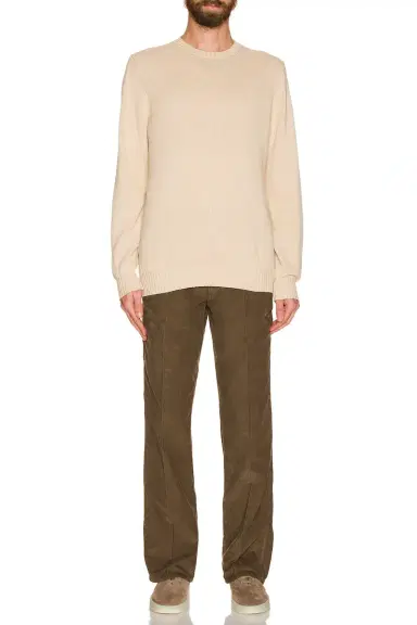 Ghiaia Cashmere Cotton Crewneck | Thumbnail 4