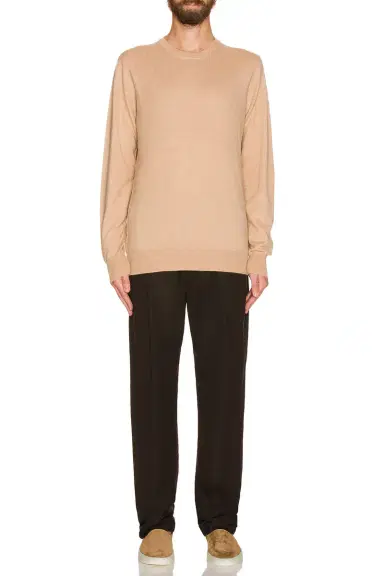 Ghiaia Cashmere Cashmere Crewneck | Thumbnail 4 Ghiaia Cashmere Cashmere Crewneck | Thumbnail 4