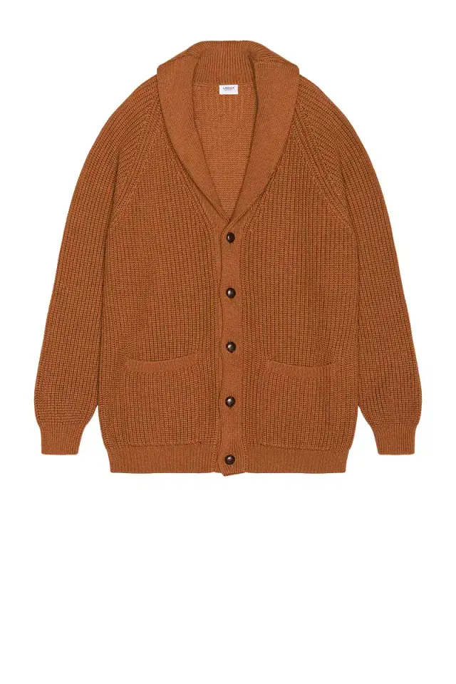 Ghiaia Cashmere Marinaio Shall Collar Cardigan