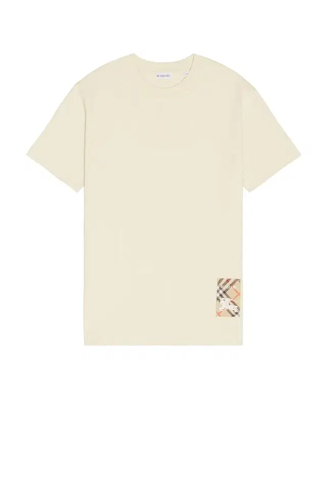 T-Shirt With Check Label