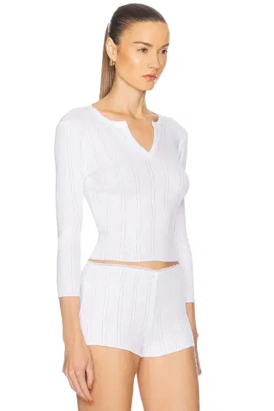 Cou Cou Intimates The Baby Henley Top | Thumbnail 2
