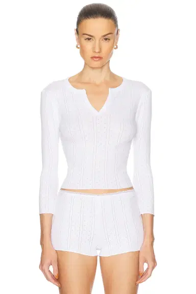 Cou Cou Intimates The Baby Henley Top | Thumbnail 1
