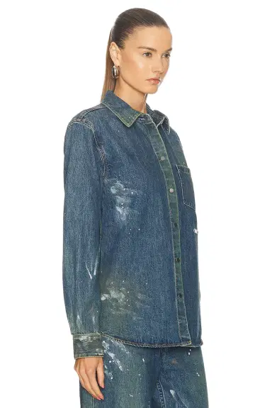 Helmut Lang Denim Shacket | Thumbnail 2 Helmut Lang Denim Shacket | Thumbnail 2