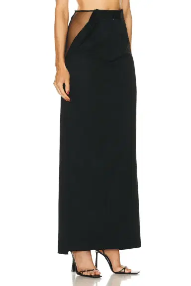 Grace Ling Peek Open Thigh Skirt | Thumbnail 3