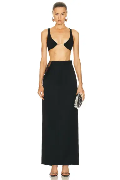 Grace Ling Peek Open Thigh Skirt | Thumbnail 6
