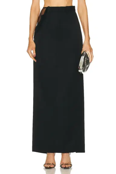 Grace Ling Peek Open Thigh Skirt | Thumbnail 1
