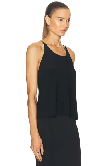 Grace Ling Biomorphic Spine Open Back Top | Thumbnail 3