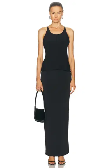 Grace Ling Biomorphic Spine Open Back Top | Thumbnail 5