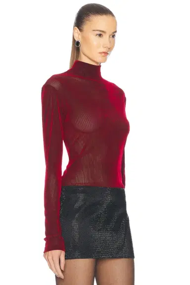 Ludovic de Saint Sernin Mock Neck Top | Thumbnail 2 Ludovic de Saint Sernin Mock Neck Top | Thumbnail 2