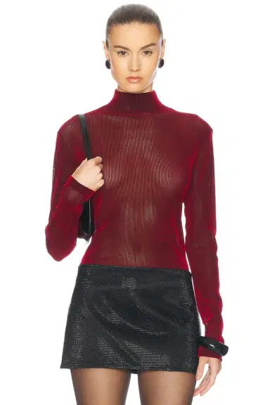 Ludovic de Saint Sernin Mock Neck Top | Thumbnail 1 Ludovic de Saint Sernin Mock Neck Top | Thumbnail 1