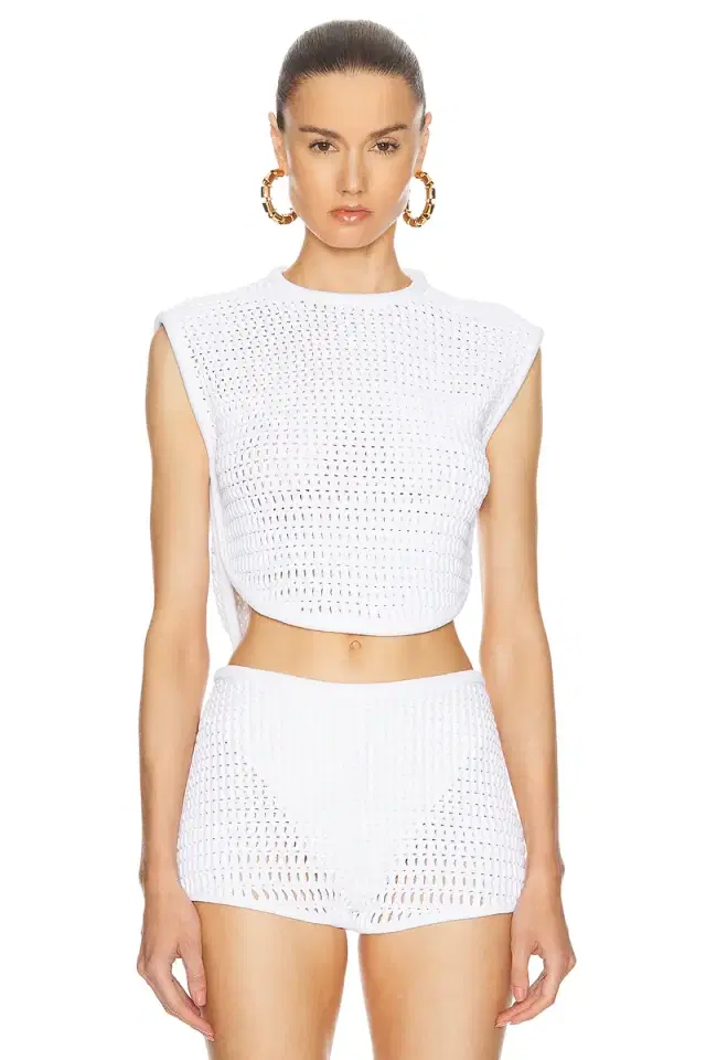 ALAÏA Crew Neck Top