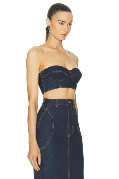 Alaïa Bustier Bra Top | Thumbnail 3