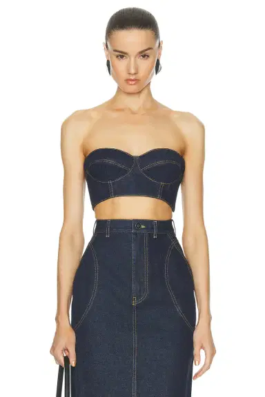 Alaïa Bustier Bra Top | Thumbnail 1