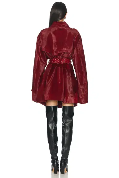 Ludovic de Saint Sernin Honey Trench Coat | Thumbnail 3