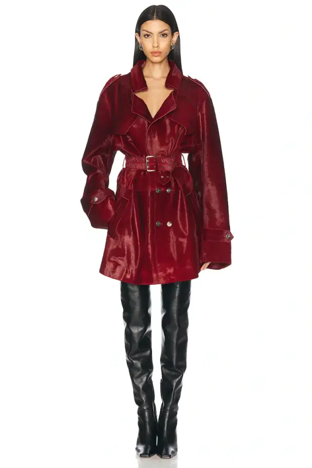 Ludovic de Saint Sernin Honey Trench Coat