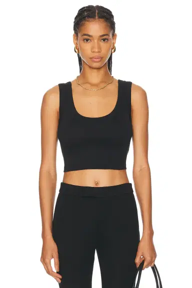 FLORE FLORE Hillie Crop Tank Top | Thumbnail 1