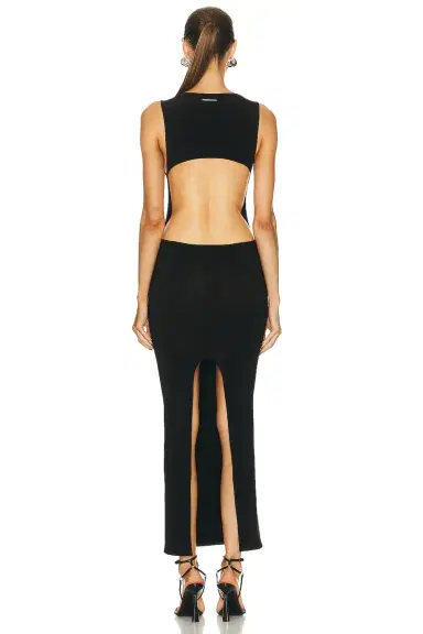 Grace Ling Open Back Maxi Dress | Thumbnail 4 Grace Ling Open Back Maxi Dress | Thumbnail 4