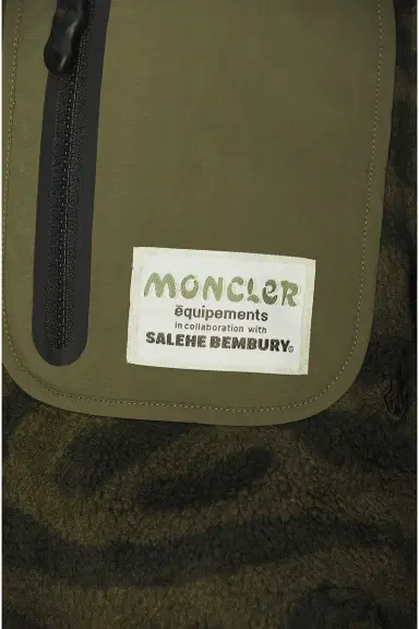 Moncler Genius Moncler x Salehe Bembury Zip Up Fleece Cardigan | Thumbnail 3