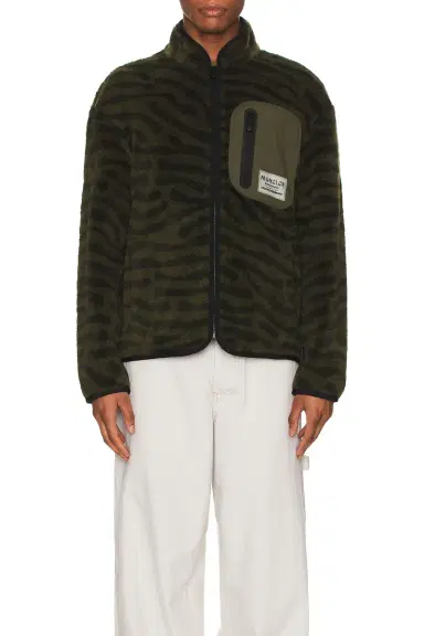 Moncler Genius Moncler x Salehe Bembury Zip Up Fleece Cardigan | Thumbnail 4