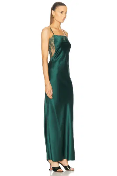 Fleur du Mal Lace Long Slip Dress | Thumbnail 3