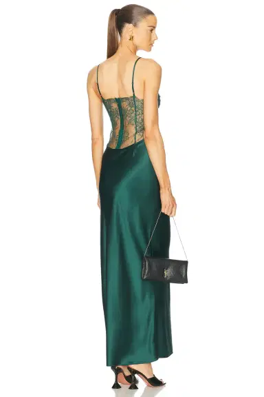 Fleur du Mal Lace Long Slip Dress | Thumbnail 1