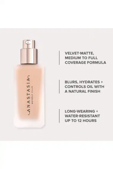 Anastasia Beverly Hills Impeccable Blurring Second Skin Matte Foundation | Thumbnail 7