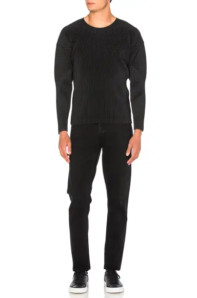 Homme Plissé Issey Miyake Long Sleeve Tee | Thumbnail 6
