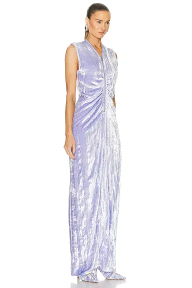 Bottega Veneta Zip Long Dress | Thumbnail 2