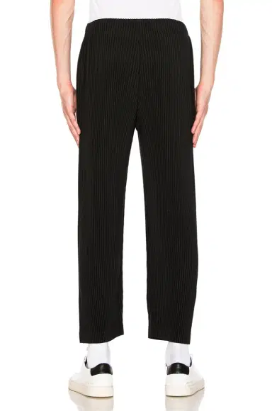 Homme Plissé Issey Miyake Straight Leg Trousers | Thumbnail 3