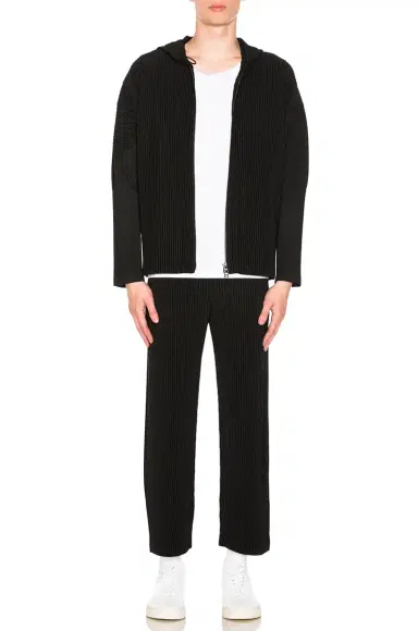 Homme Plissé Issey Miyake Straight Leg Trousers | Thumbnail 4