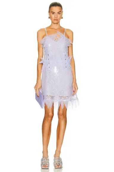 Bottega Veneta Sequin Mini Dress | Thumbnail 1 Bottega Veneta Sequin Mini Dress | Thumbnail 1