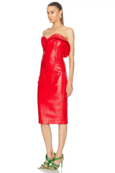Bottega Veneta Midi Dress | Thumbnail 3