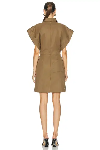 Bottega Veneta Cotton Gabardine Dress | Thumbnail 3