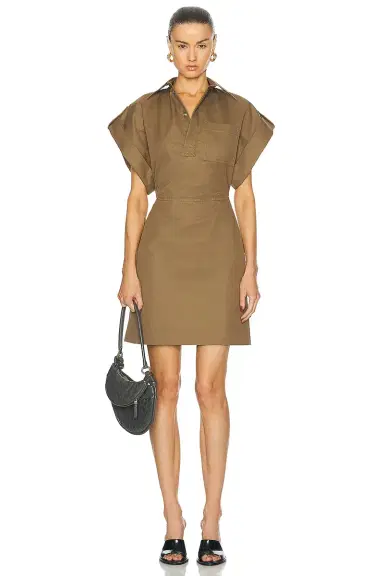 Bottega Veneta Cotton Gabardine Dress | Thumbnail 1