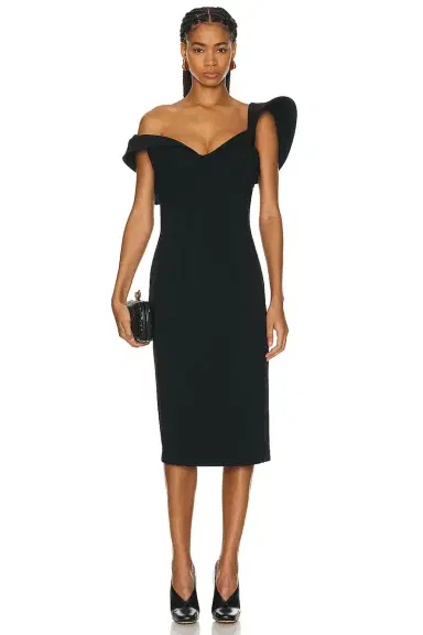 Bottega Veneta Midi Dress | Thumbnail 1 Bottega Veneta Midi Dress | Thumbnail 1