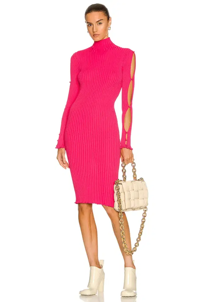 Bottega Veneta Rib Knit Dress