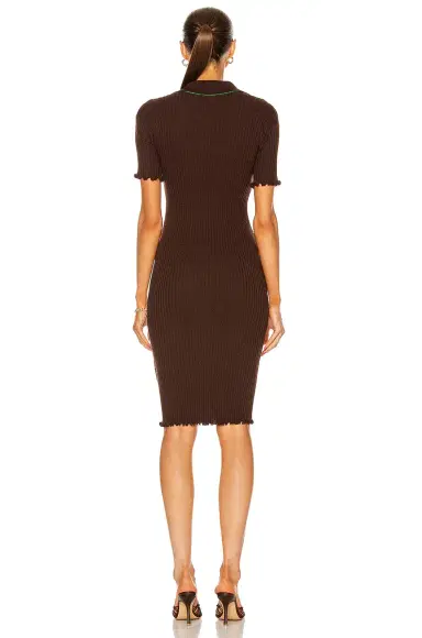Bottega Veneta Wool Lightweight Rib Dress | Thumbnail 3