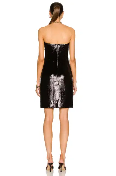 Bottega Veneta Silk Velvet Dress | Thumbnail 3 Bottega Veneta Silk Velvet Dress | Thumbnail 3