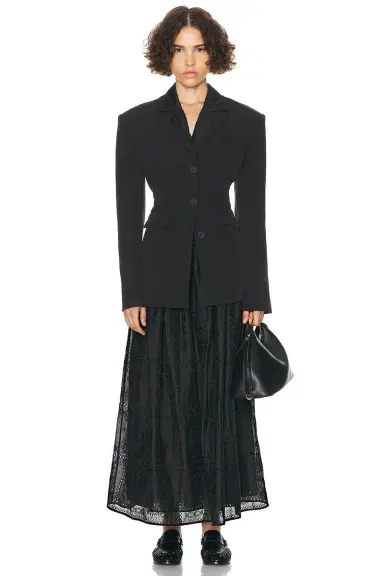 Helsa Handkerchief Midi Skirt | Thumbnail 6
