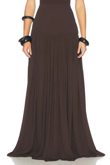 Helsa Diaphanous Maxi Skirt | Thumbnail 3