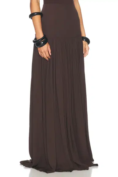 Helsa Diaphanous Maxi Skirt | Thumbnail 4