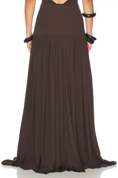 Helsa Diaphanous Maxi Skirt | Thumbnail 6