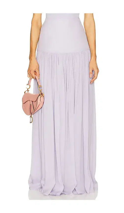 Helsa Diaphanous Maxi Skirt