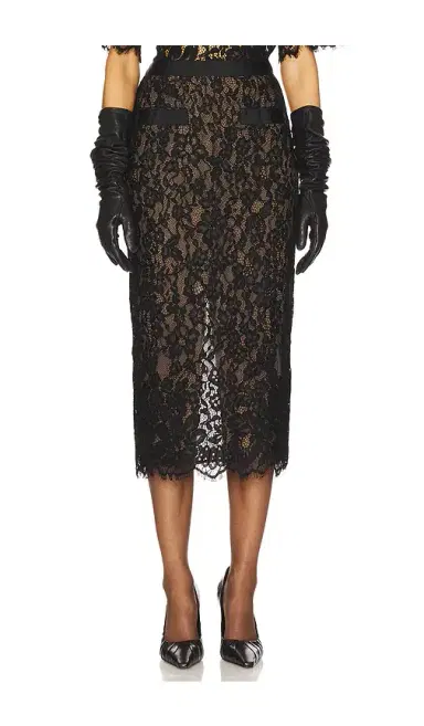 Helsa The Lace Midi Skirt | Thumbnail 7