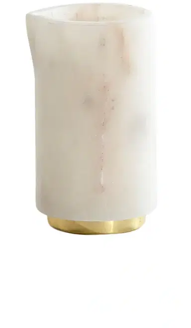 HAWKINS NEW YORK Simple Marble and Brass Creamer | Thumbnail 1