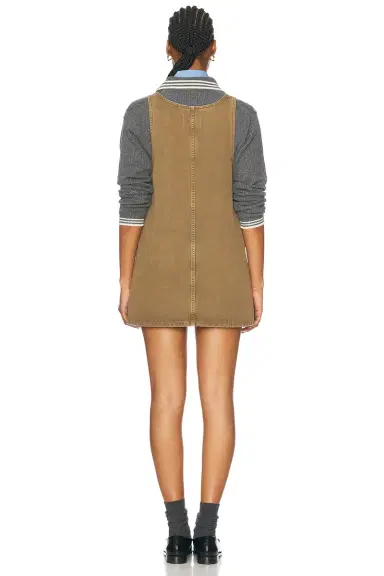 Miu Miu Mini Overall Dress | Thumbnail 3 Miu Miu Mini Overall Dress | Thumbnail 3