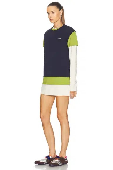 Miu Miu Mini T-Shirt Dress | Thumbnail 3 Miu Miu Mini T-Shirt Dress | Thumbnail 3