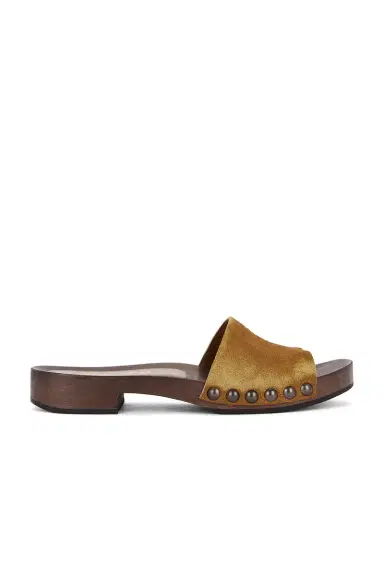 Miu Miu Clog Sandal | Thumbnail 1 Miu Miu Clog Sandal | Thumbnail 1