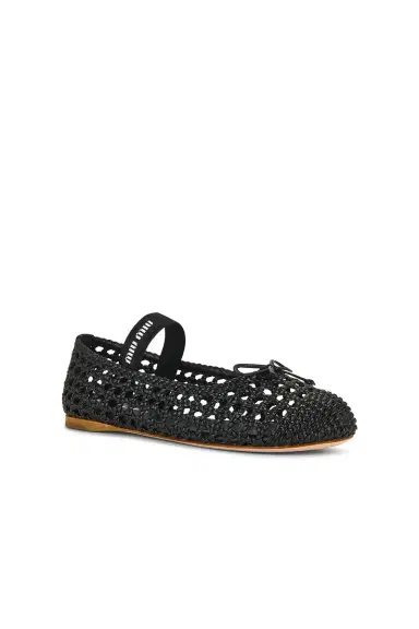 Miu Miu Ballet Flat | Thumbnail 2 Miu Miu Ballet Flat | Thumbnail 2
