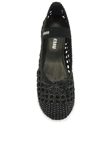 Miu Miu Ballet Flat | Thumbnail 4 Miu Miu Ballet Flat | Thumbnail 4